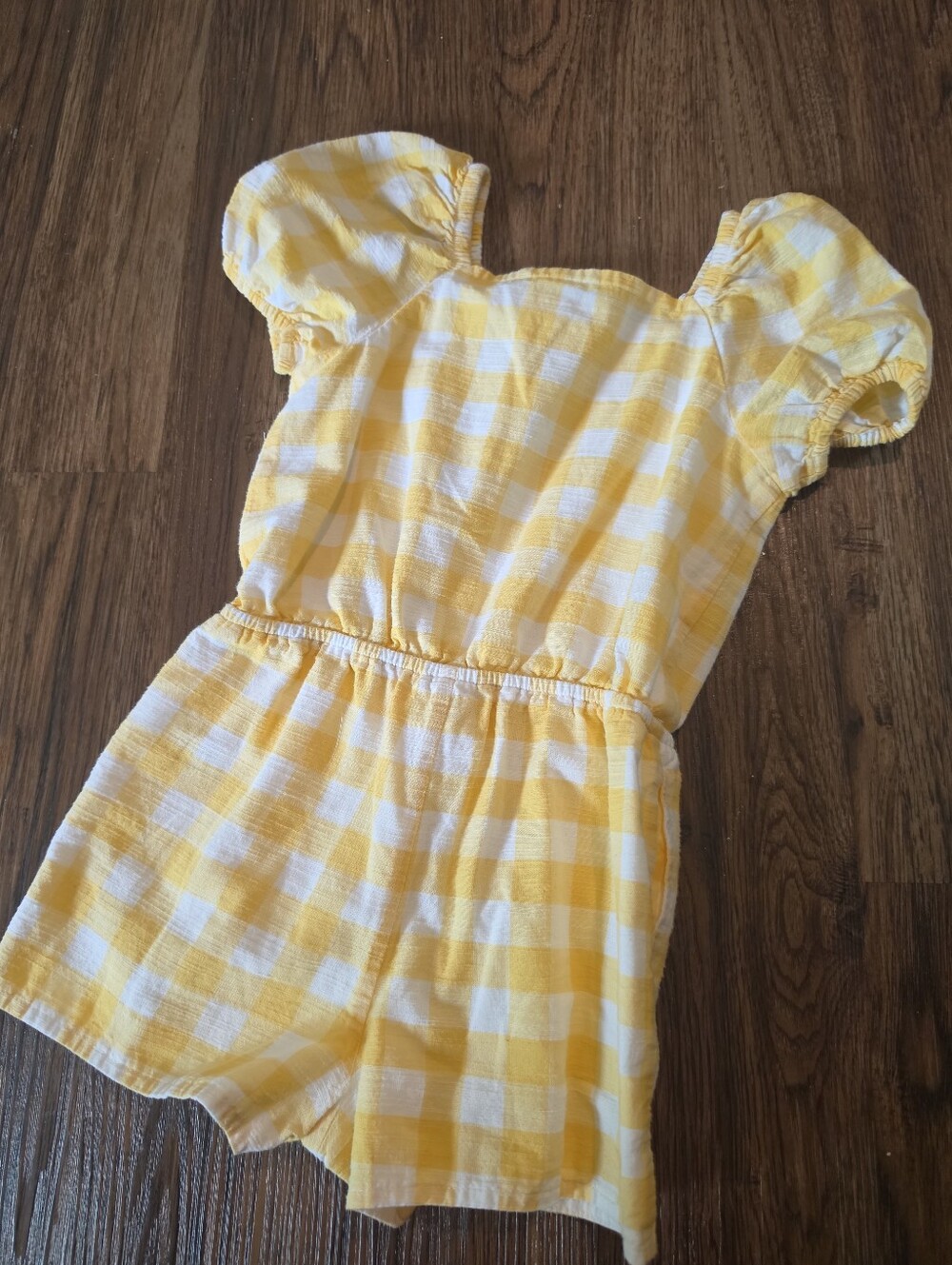 Gingham Romper - Picture 3 of 3
